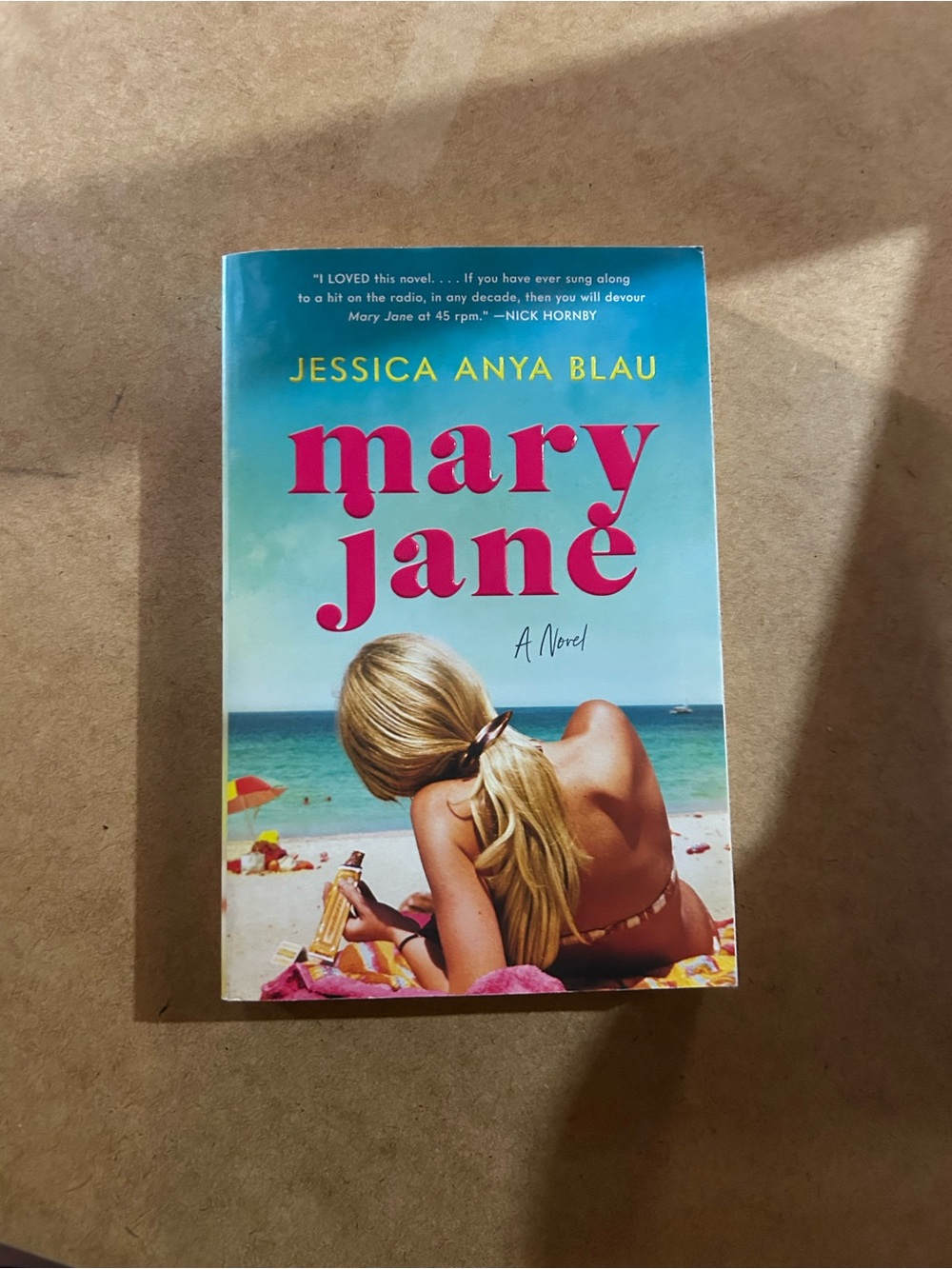 Mary Jane by Jessica Anya Blau